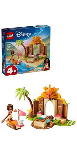LEGO® Disney Moana Village House & Boat Building Toy 43282