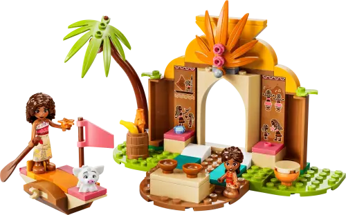 LEGO® Disney Moana Village House & Boat Building Toy 43282 -  - Fagan Toys