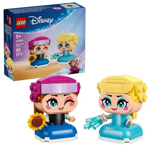 LEGO Disney Frozen Mini Anna & Elsa Building Toy 43284