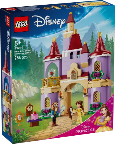 LEGO® Disney Princess Belle & the Beast’s Enchanted Castle 43289 -  - Fagan Toys
