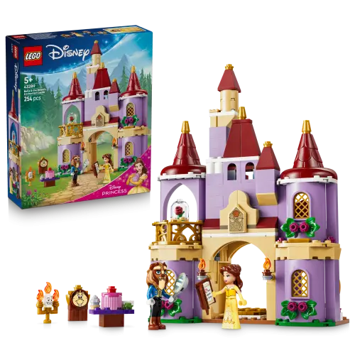 LEGO® Disney Princess Belle & the Beast’s Enchanted Castle 43289