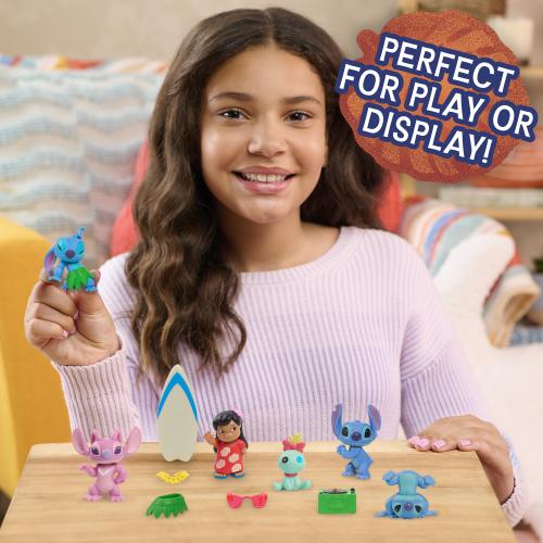 Disney Stitch 5-Piece Collectible Figure Set