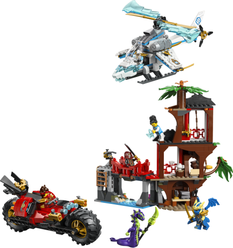 LEGO NINJAGO Ninja Vehicle Tree House Battle Toy Set 71857 - Lego - Fagan Toys