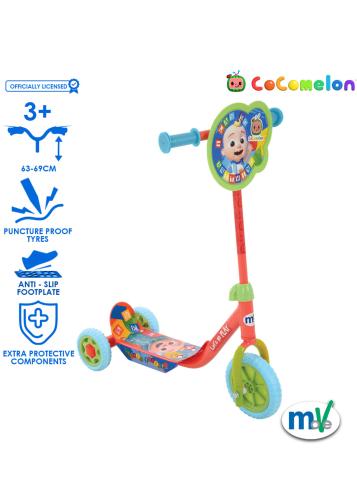 Cocomelon Deluxe 3-Wheeled Tri-Scooter -  - Fagan Toys