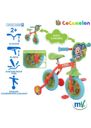 Cocomelon 2-in-1 10 Training Bike -  - Fagan Toys