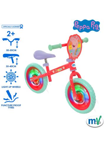 Peppa Pig 12" Balance Bike With Light Up Wheels -  - Fagan Toys