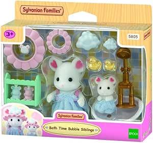 Sylvanian Families: Bath Time Bubble Siblings