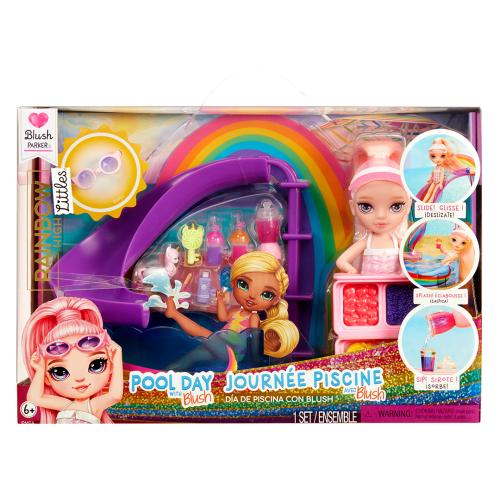 Rainbow High Little Pool Day With Blush Playset