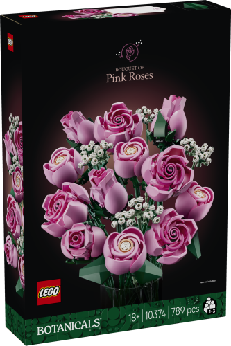 LEGO Botanicals Bouquet of Pink Roses Set 10374