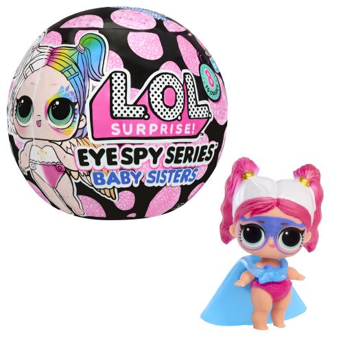 L.O.L. Surprise Eye Spy Baby Sisters Asst