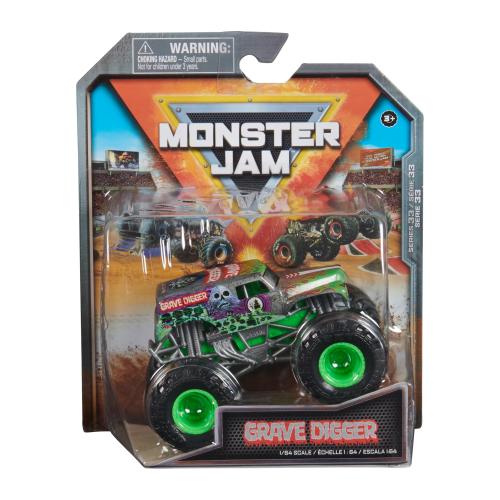 Monster Jam 1:64 Scale Die-Cast Monster Truck (Assorted)