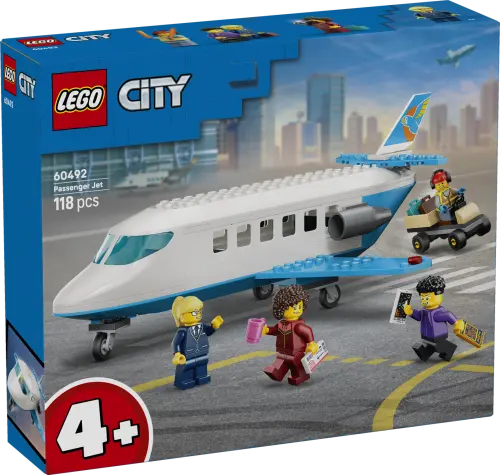 LEGO® City Passenger Jet - Airplane Toy Building Set 60492 -  - Fagan Toys
