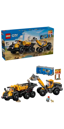 LEGO® City Dump Truck & Front End Loader - Construction Toy 60494