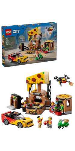 LEGO® City Pizza Delivery Experience with Vehicles - 60496