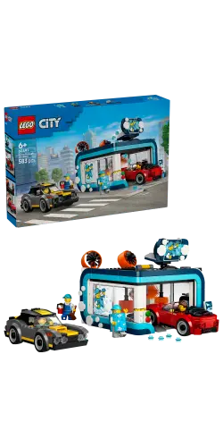 LEGO® City Drive-Through Car Wash - Building Kit 60497