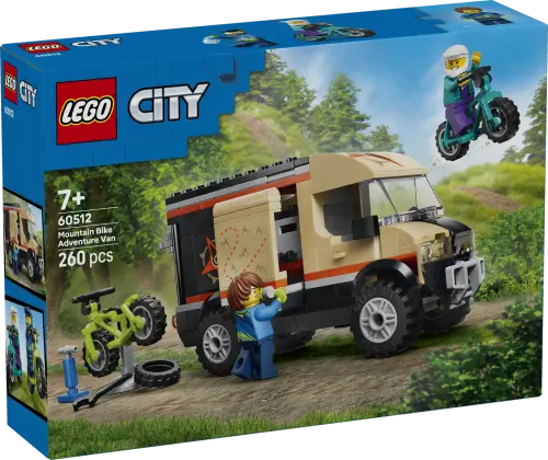 LEGO® City Mountain Bike Adventure Van - Toy Vehicle 60512 -  - Fagan Toys