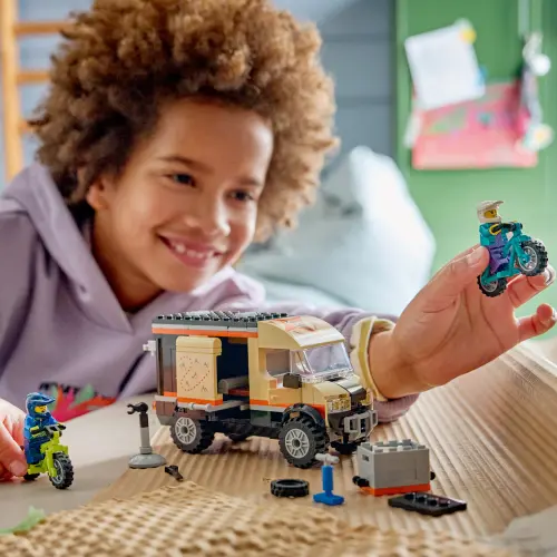 LEGO® City Mountain Bike Adventure Van - Toy Vehicle 60512 -  - Fagan Toys