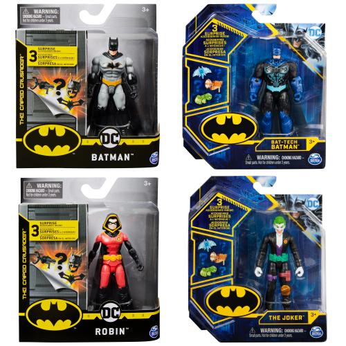 DC Comics BATMAN 4 Inch Action Figures