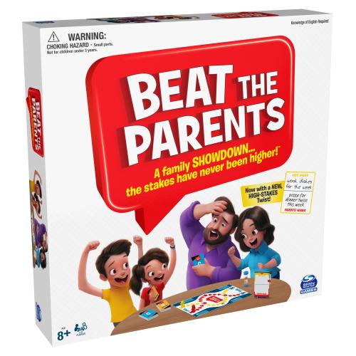 Beat the Parents: The Kids vs Parents Family Board Game