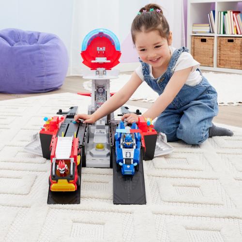 PAW Patrol The Mighty Movie Aircraft Carrier HQ