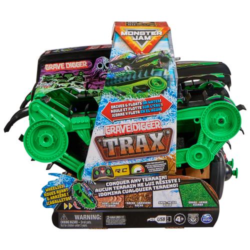 Monster Jam Grave Digger Trax All-Terrain RC