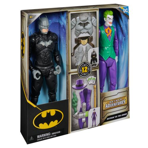 DC Comics Batman Adventures Batman vs The Joker Action Figures Set