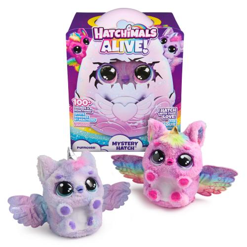 Hatchimals Alive Mystery Hatch Pufficorn Interactive Pet