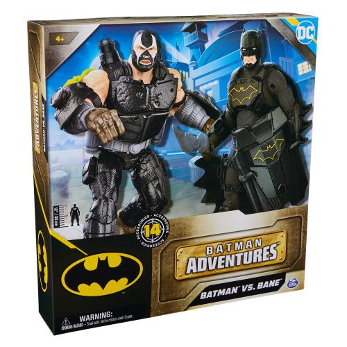 DC Comics Batman Adventures Battle Pack Bane and Batman Action Figures Set