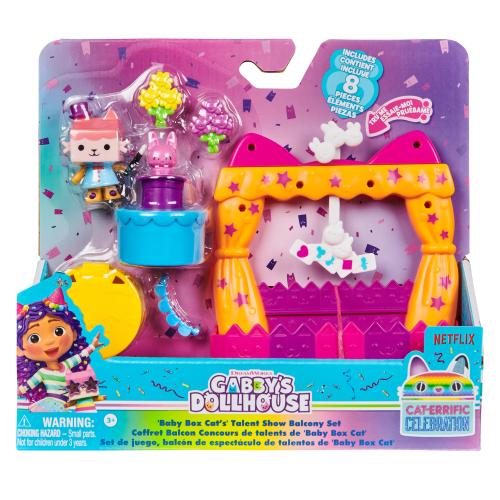 Gabby’s Dollhouse Pandy Paws Dreamy Balcony Playset