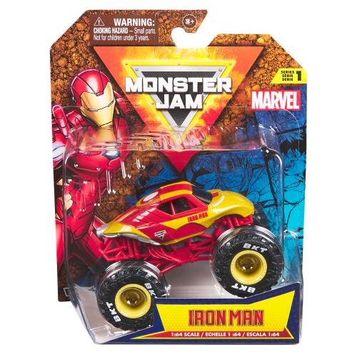 Monster Jam 1:64 Scale Marvel Die-Cast Truck Series