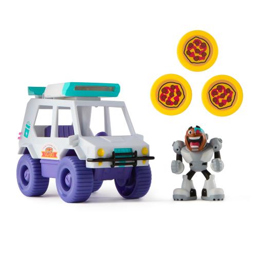 Teen Titans Go! T-Car Pizza Launcher Vehicle