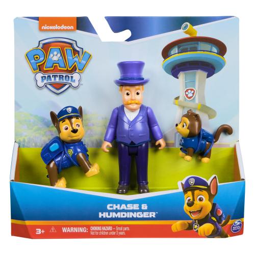 Paw Patrol Chase and Humdinger figures set