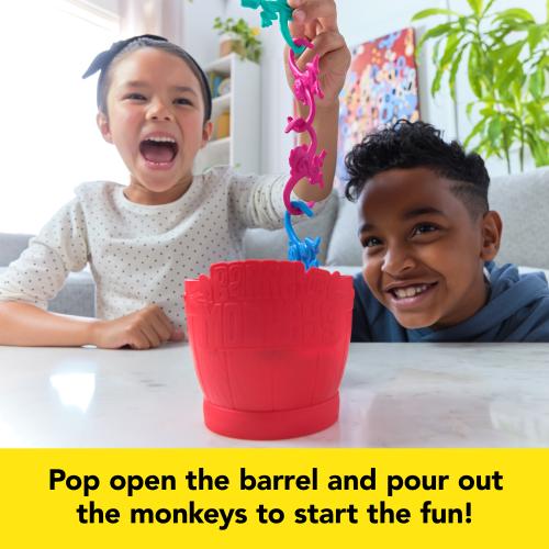 Barrel of Monkeys Classic Linking Family Game