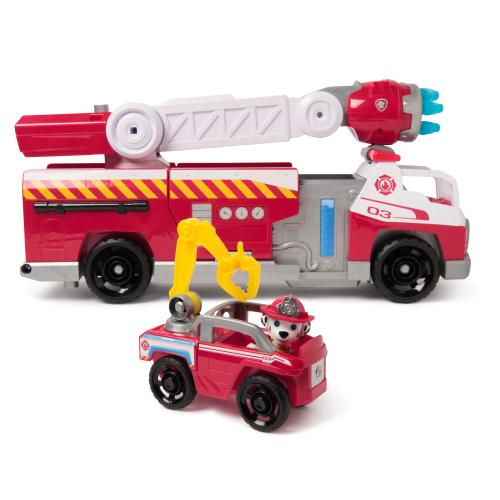 PAW Patrol Fire Rescue Marshall\u2019s Rapid Reload Truck