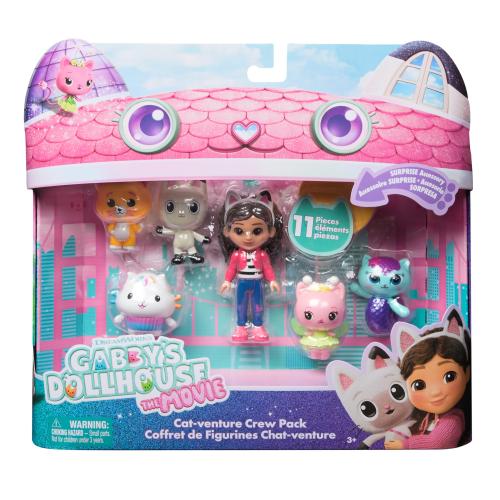 Gabby's Dollhouse: The Movie Cat-venture Crew Pack