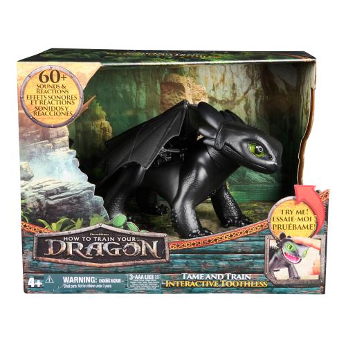 Tame & Train Interactive Toothless Dragon Toy