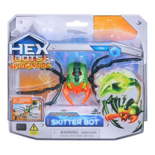 Hex Bot Skitterbot - Micro Robotic Insect - Spinmaster - Fagan Toys