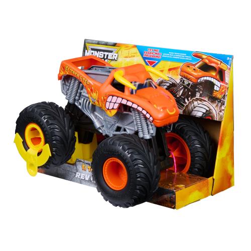 Monster Jam 1:18 Scale Rev ‘N Roar El Toro Loco - Spinmaster - Fagan Toys