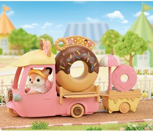 Sylvanian Families Dip Dip Donuts Wagon