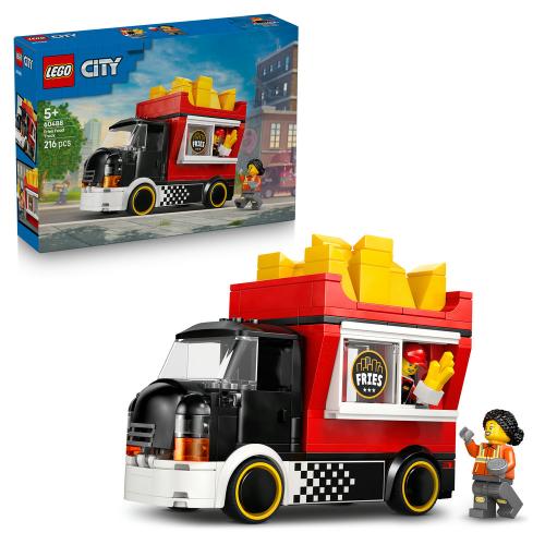 LEGO City Fries Food Truck - Toy Building Set 60488