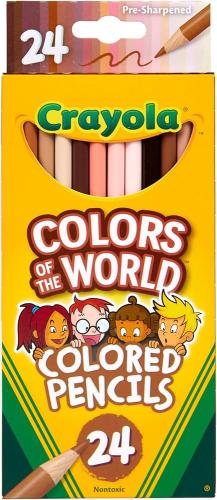 Crayola 24 Colours of the World Pencils