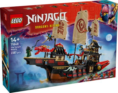 LEGO NINJAGO The Temple Bounty Ship Toy Building Kit 71848