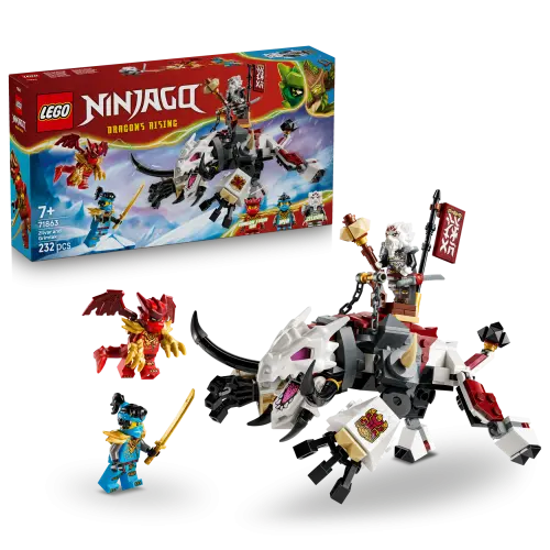 LEGO® NINJAGO® Zilvar and Grimtak the Dragon Beast 71863