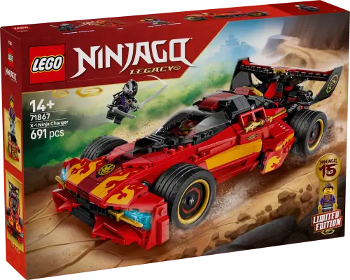 LEGO NINJAGO X-1 Ninja Charger 15th Anniversary Toy 71867 - Official LEGO\u00ae Store