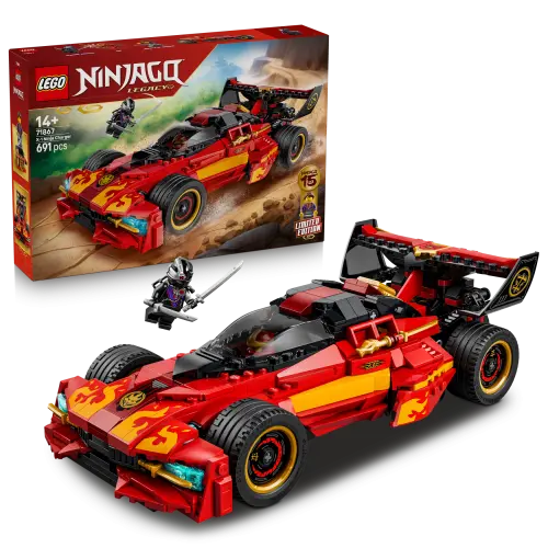 LEGO® NINJAGO® X-1 Ninja Charger 15th Anniversary Toy 71867