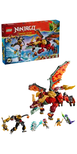 LEGO® NINJAGO® Wyldfyre's Transforming Dragon Mech 71868