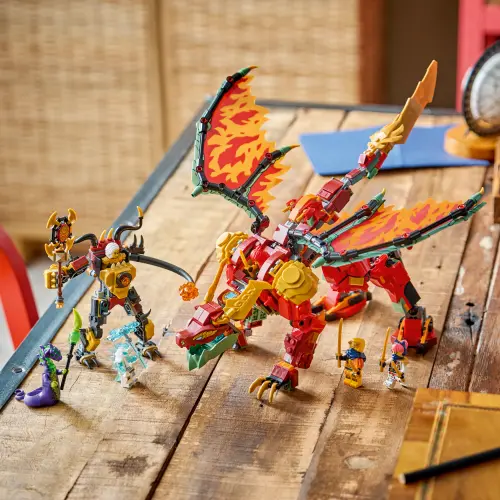 LEGO NINJAGO Wyldfyre's Transforming Dragon Mech 71868