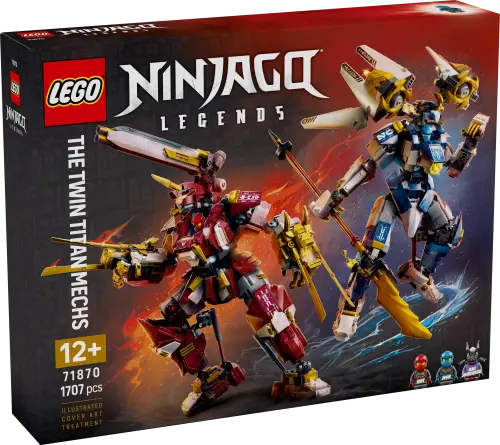 LEGO® NINJAGO® The Twin Titan Mechs Action Figures 71870 -  - Fagan Toys