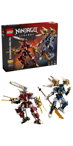 LEGO® NINJAGO® The Twin Titan Mechs Action Figures 71870
