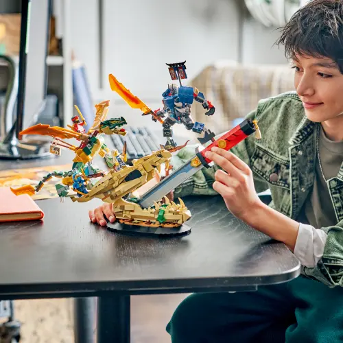 LEGO® NINJAGO® Battle at the Dragon’s Blade Display 71871 -  - Fagan Toys